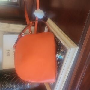 Kate Spade Orange Dome Crossbody